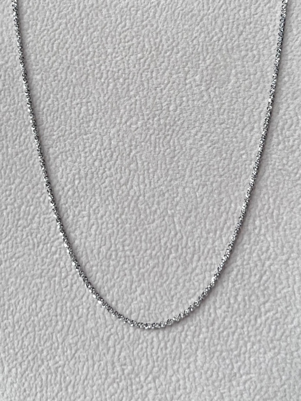 N071 | Twisted Rock Chain Necklace